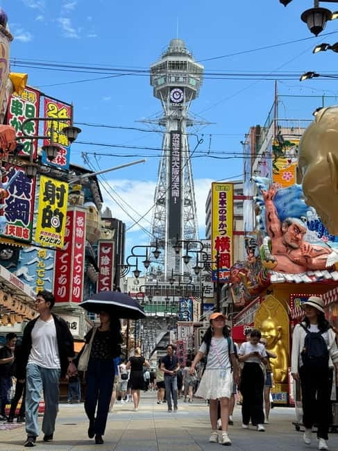 Osaka: 1-Day Guided Tour - Sky Bldg, Castle, Namba Shinsekai - Namba lunch: one hour to taste Osaka