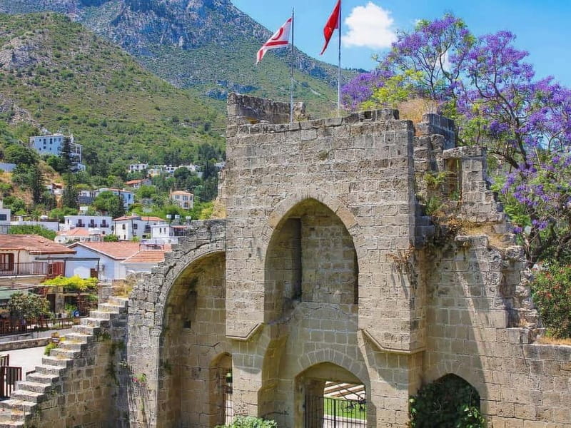 Paphos: Kyrenia, St. Hilarion Castle & Bellapais Abbey Tour - Bellapais Abbey and the final view