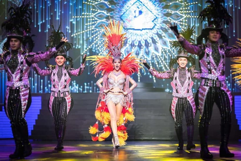 Pattaya: Alcazar Cabaret Show Admission Ticket - Costumes, lighting, and changing stage designs