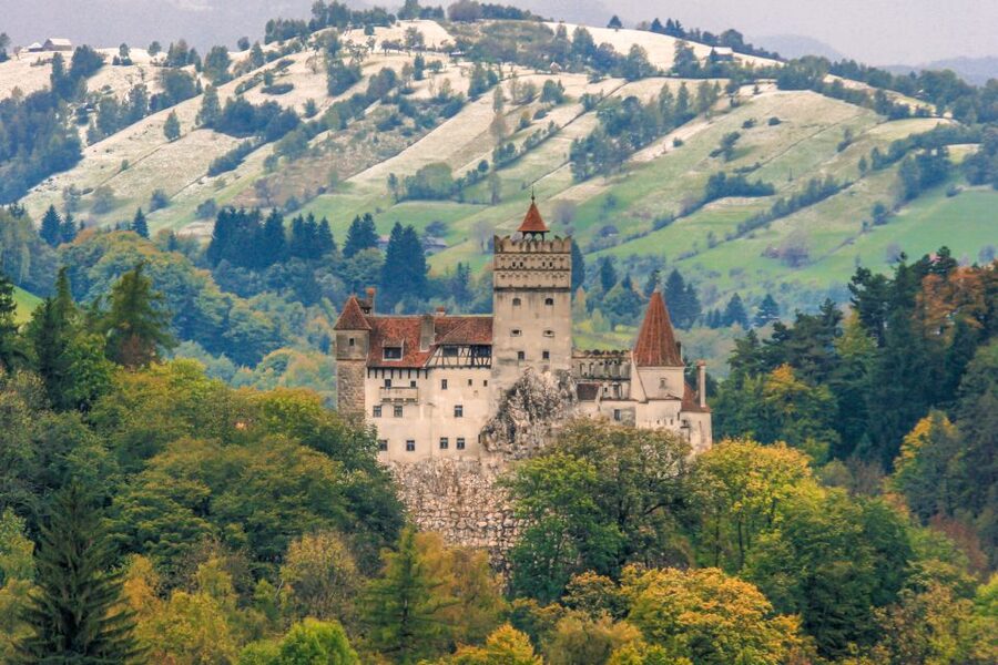 Peles, Dracula's Castles & Brasov: Private Day Trip & Pickup - Crossing into Transylvania