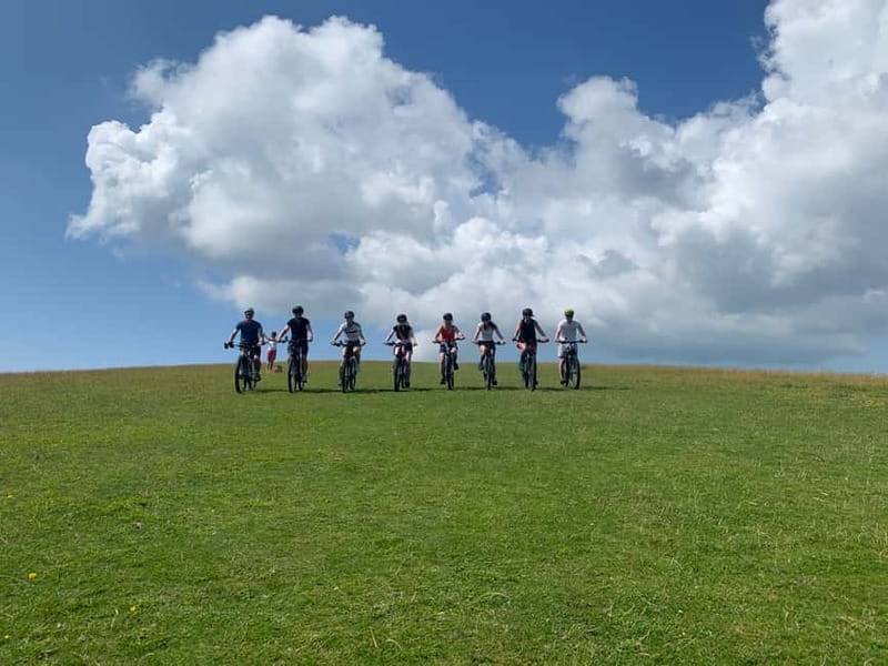 Poole: Old Harry Rocks and Corfé Castle Guided E-bike Tour - Studland combines beach scenery and protected nature