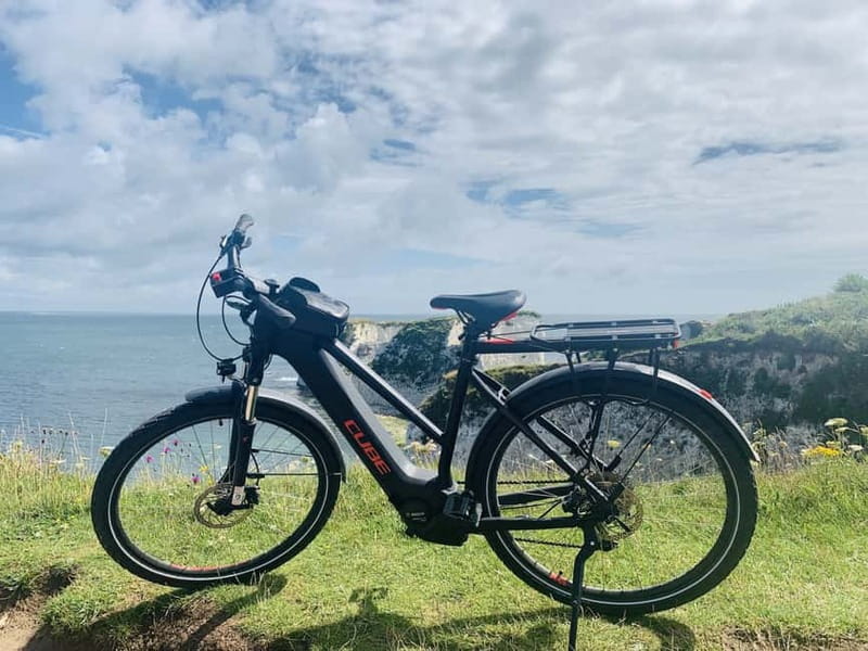 Poole: Old Harry Rocks and Corfé Castle Guided E-bike Tour - The Corfe Castle option adds countryside and history