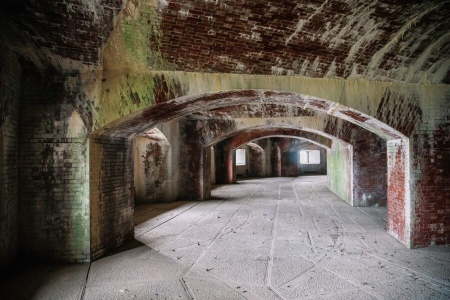Portland: Private Island Fort Tour - Walking through Fort Scammel’s military past