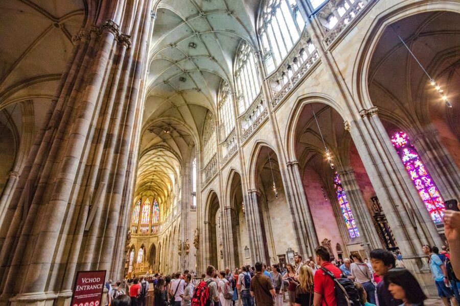 Prague Castle 2.5-Hour Tour Including Admission Ticket - St. Vitus Cathedral: the emotional center of the visit