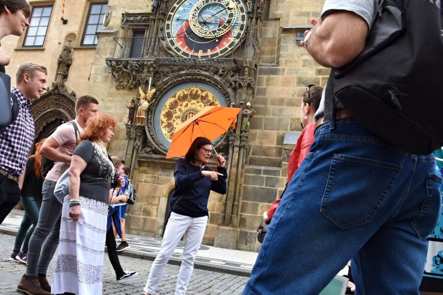 Prague: Castle and Jewish Quarter Tour - Malostranské Square and the character of Lesser Town