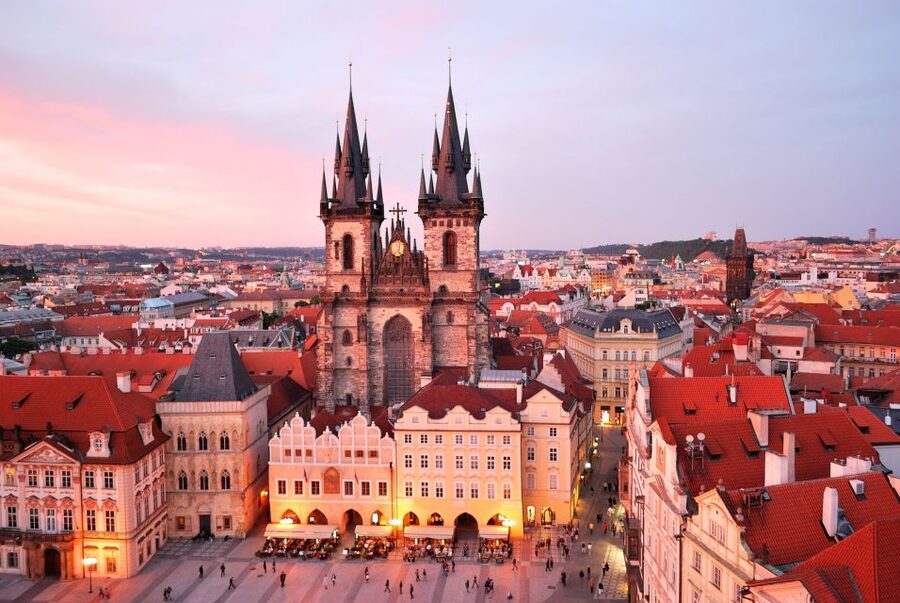 Prague: Castle and Jewish Quarter Tour with Cruise and Lunch - Lesser Town and the tram to Prague Castle