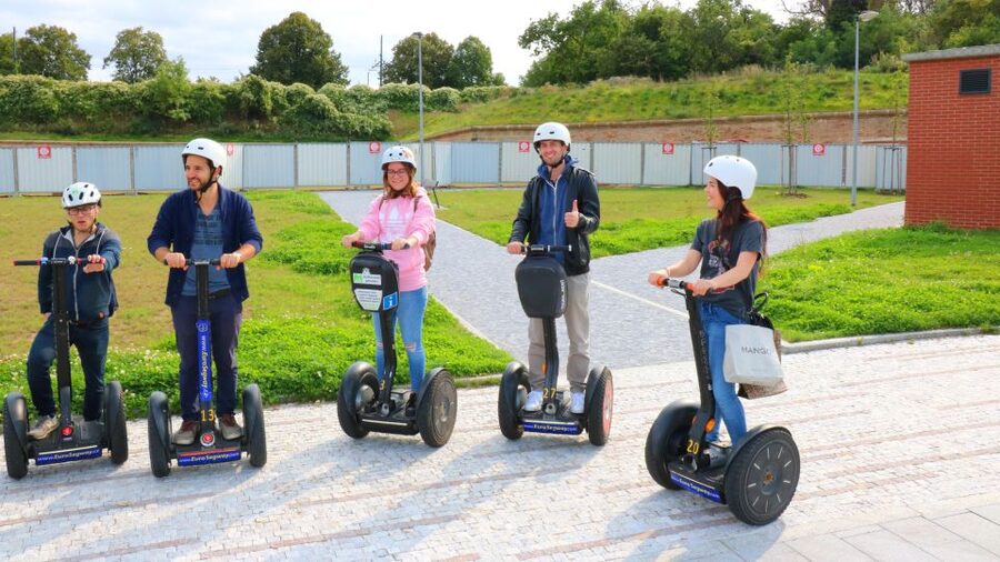Prague: Castle and Monastery Segway Tour - Parks, embassies, and Prague’s Beverly Hills