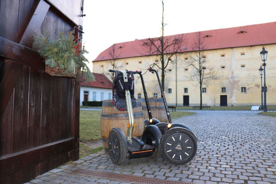 Prague: Castle and Monastery Segway Tour - Strahov Monastery and the 15th-century brewery