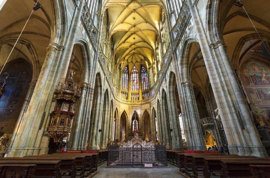 Prague Castle and St. Vitus Cathedral Private Walking Tour - Key points at a glance