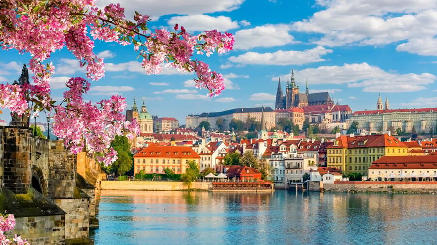 Prague: Castle Circuit Entry Tickets with Audio Guide - St. George’s Basilica shows a quieter side of the castle