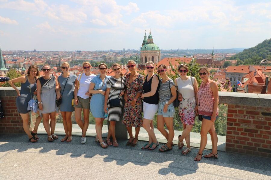 Prague: Castle District Segway Tour - St. Norbert Church and Villa Muller