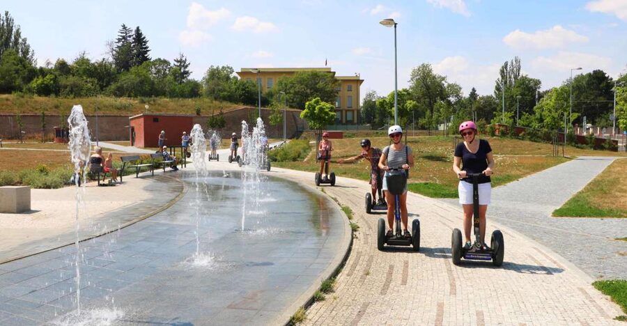 Prague: Castle District Segway Tour - Strahov Monastery and its old brewery