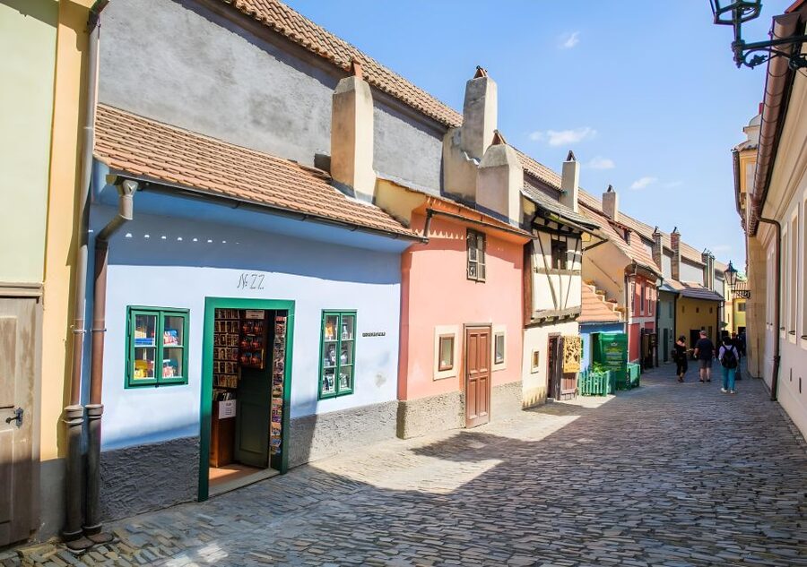 Prague Castle: Royal Palace, Cathedral, and Golden Lane Tour - From Jan Palach Square to the castle hill