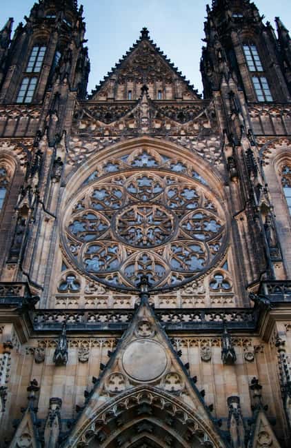 Prague Castle, St. Vitus Cathedral, Royal Palace, St. George's Basilica - Golden Lane, alchemists, and Franz Kafka