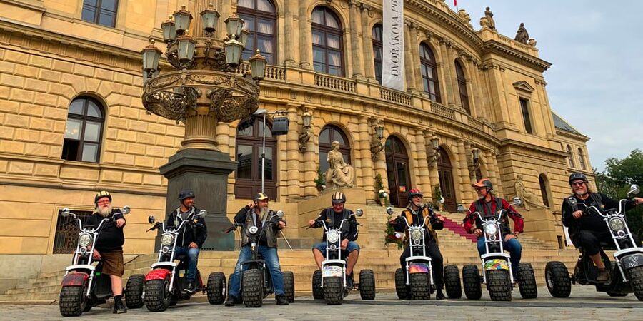Prague: Castle Viewpoints & Charles Bridge Trike Tour - The Castle District, Prague Castle, and Lesser Town