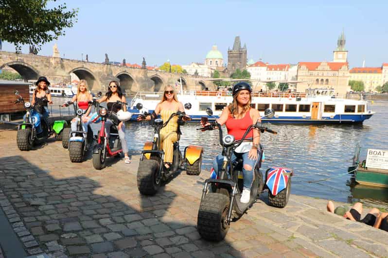 Prague: Castle Viewpoints & Charles Bridge Trike Tour - From the Lennon Wall to Charles Bridge