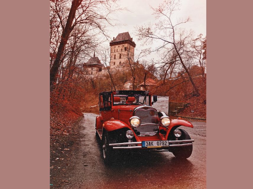 Prague: Fairytale Karlstejn Castle in Retro-Style Car - Who will enjoy this private castle outing?