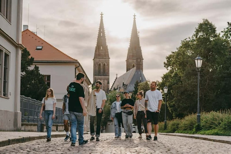 Prague’s Best Hidden Gem: Vysehrad Castle & Historic Fort - Meeting beside Charles Bridge and riding the tram