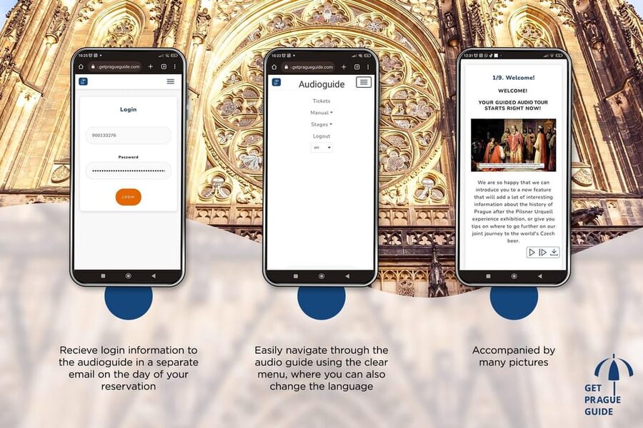 Prague: Skip-the-line Castle Ticket and Optional AudioGuide - St. George’s Basilica and Golden Lane