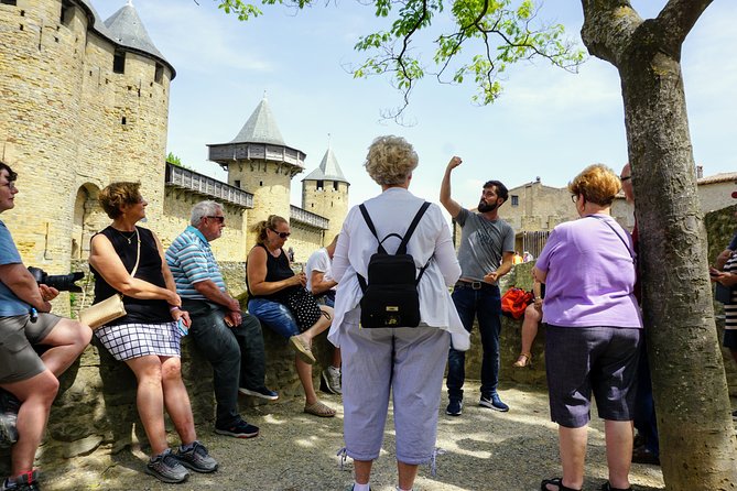 Private guided tour of the city of Carcassonne - Meeting at Place du Prado