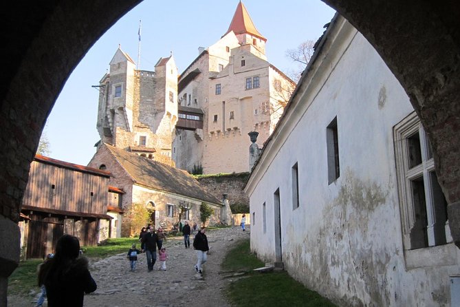 PUNKVA CAVES, ABYSS and PERNSTEJN CASTLE =only from Apr to Sep - Inside Punkva Caves at 6 C