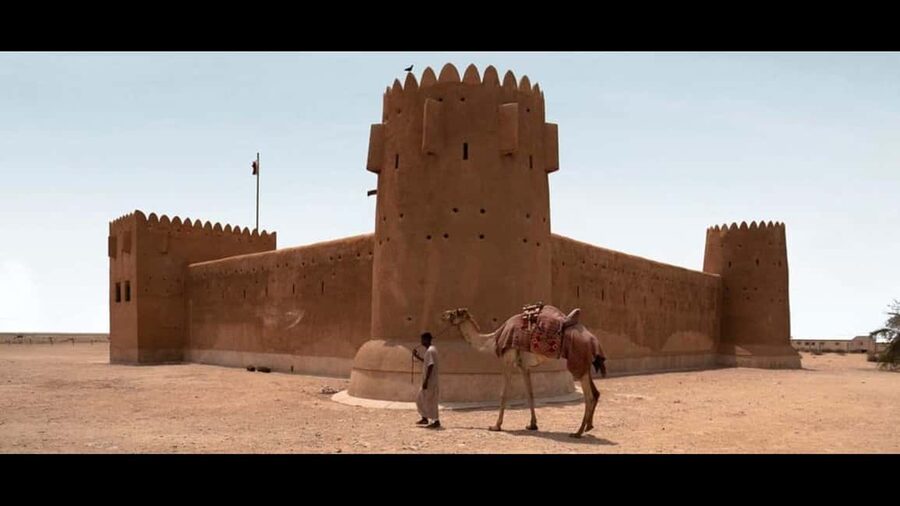 Qatar:North Tour, Purple island, zubara Fort, Jumail village - Walking the Purple Soil of Purple Island