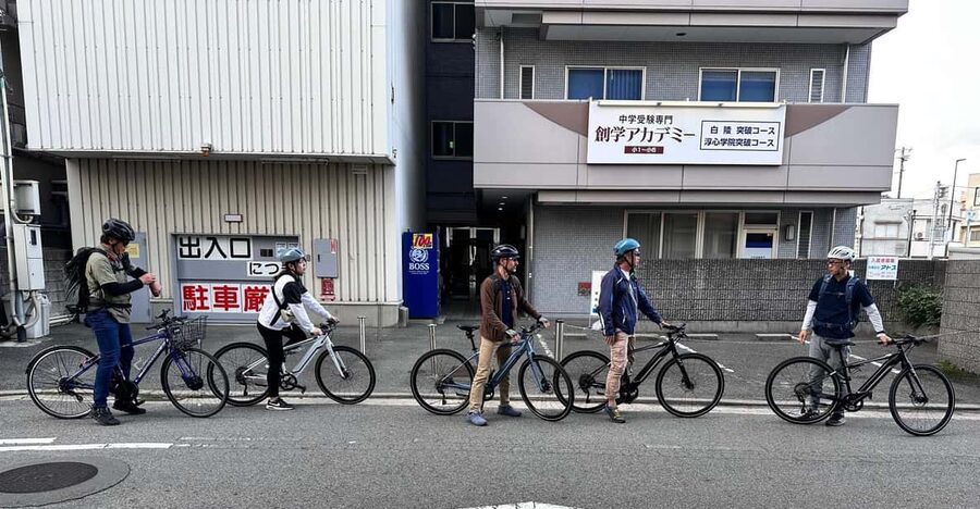 Ride around the Castle. Slurp like a Local - Starting near JR Himeji Station