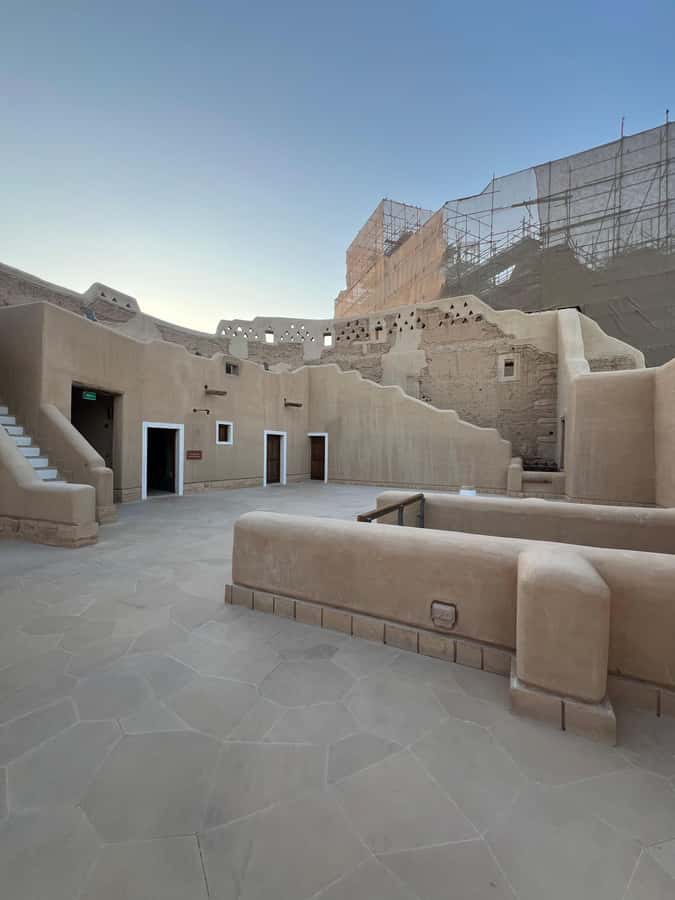 Riyadh: Masmak Fort, Souq AlZal, and Murabba Palace Tour - Murabba Palace and its central plan