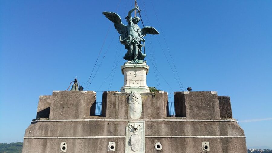 Rome: Castel Sant’Angelo Entry Ticket with Audio guide - Reaching the terrace for Rome’s great views