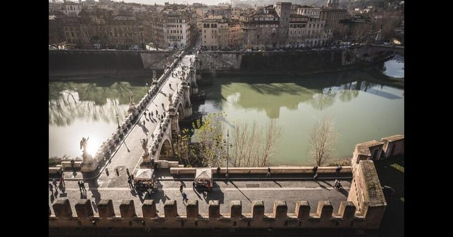 Rome: Castel Sant'Angelo Skip-the-Line Entry Tickets - Rooftop views toward St. Peter’s Basilica and the Colosseum