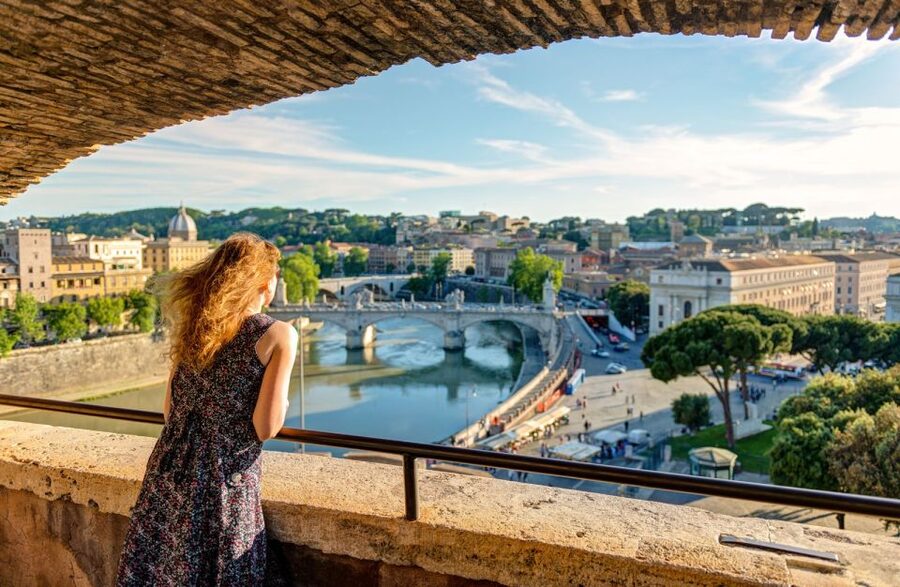 Rome: Castel Sant’ Angelo Ticket and Audio Guide - Upper terraces and views across Rome