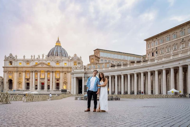 Rome: Vatican and Castel Sant'Angelo Private Photoshoot - Photo delivery and the editing process