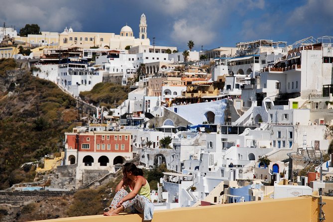Santorini Highlights and Venetian Castles Small-Group Day Tour - Megalochori’s Symposion adds music instead of another viewpoint