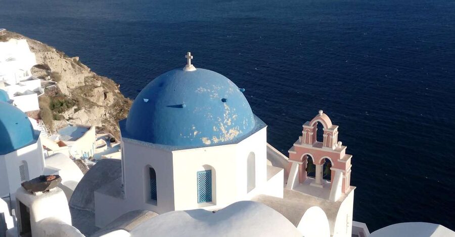 Santorini: Small-Group Highlights Tour of Venetian Castles - Perivolos, black sand, and a proper pause