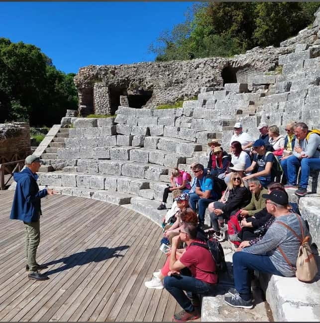 Saranda 1-Day: Butrint, Ksamil, Blue Eye & Lekuresi Castle - Butrint: two hours among ancient walls and a theater