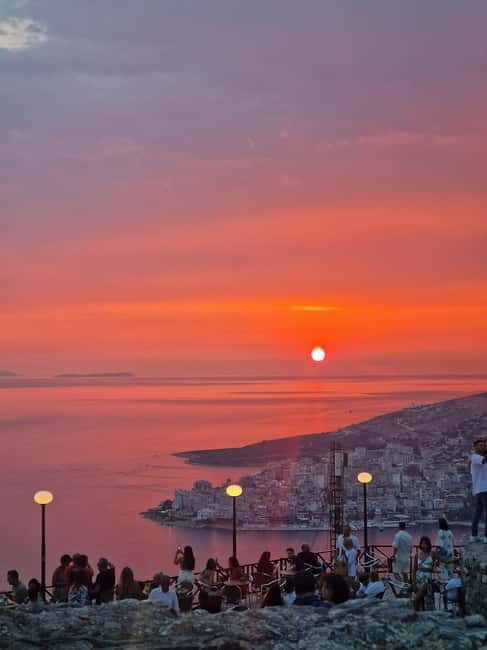 Sarande: Blue Eye Spring and Lekursi Castle Sunset Tour - Arriving at the Blue Eye spring