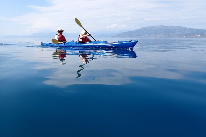 Sea Kayak Nafplio - Medieval Castles Tour - Palamidi above the sheer cliffs