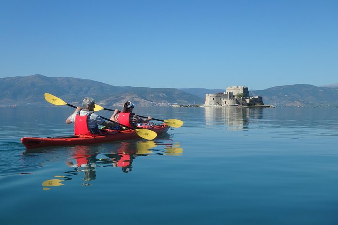 Sea Kayak Nafplio - Medieval Castles Tour - Group size, pace, and physical effort