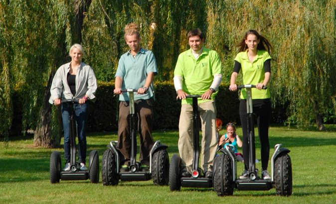 ️ Segway Fun Tour of Prague to Castle and Strahov Monastery viewpoint & Brewery - Müller’s Villa and the quieter western districts