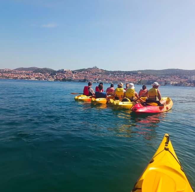 Šibenik: Sea Kayaking Tour to St. Nicholas Fortress - Entering the WWII Hitler’s Eyes tunnel