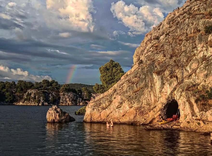 Šibenik: Sea Kayaking Tour to St. Nicholas Fortress - The Šibenik Channel from a kayak