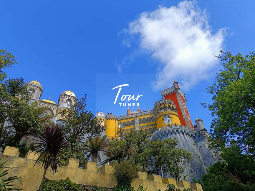 Sintra: Moorish Castle, Pena Palace, Cabo da Roca, & Cascais - Pena Palace: bright Romantic design on the ridge