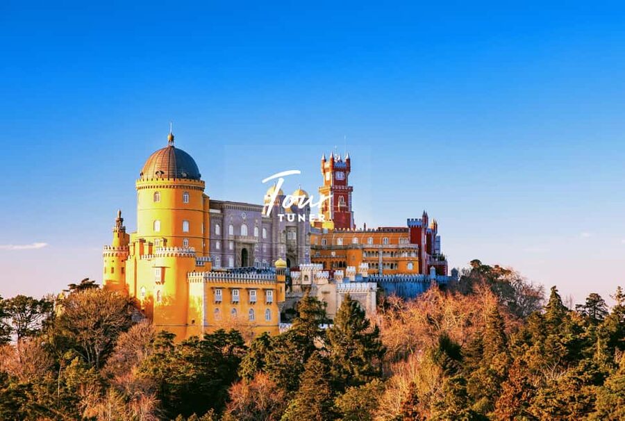 Sintra: Moorish Castle, Pena Palace, Cabo da Roca, & Cascais - Castle of the Moors: stone walls above Sintra