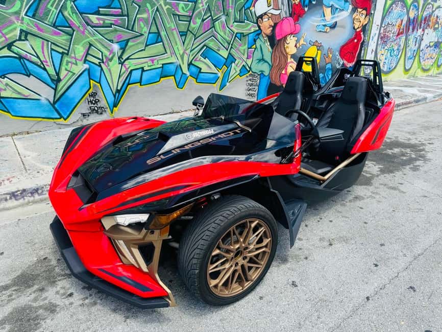 Slingshot Rentals - Fort Laudarale, Las Olas, Hollywood - Pickup, meeting point, and timing
