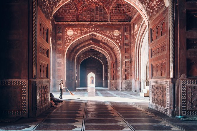 Taj Mahal, Agra Fort, Baby Taj & Mehtab Bagh Private City Tour - Agra Fort: Mughal power in red sandstone