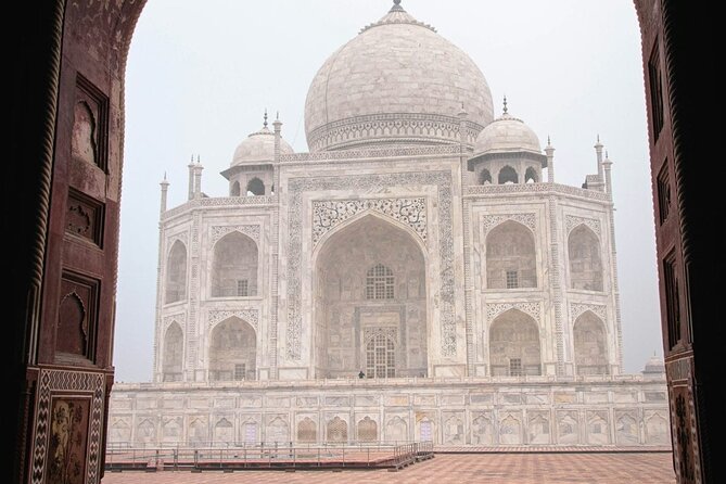 Taj Mahal, Agra Fort & Baby Taj same Day Tour from Delhi by Car - Mehtab Bagh and the view across the river