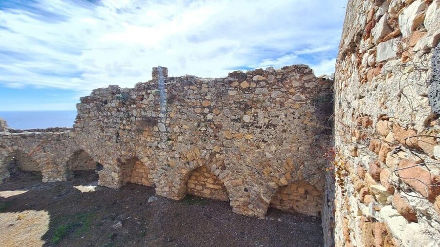 Taormina; Taormina Castle Tour - The Climb to Taormina Castle Begins on Ancient Rock