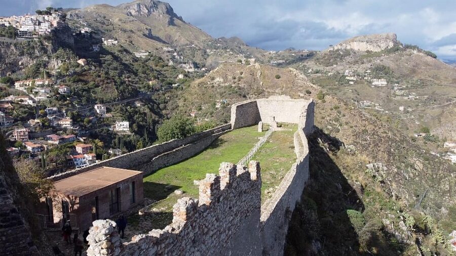 Taormina; Taormina Castle Tour - The Bookshop and Practical Facilities