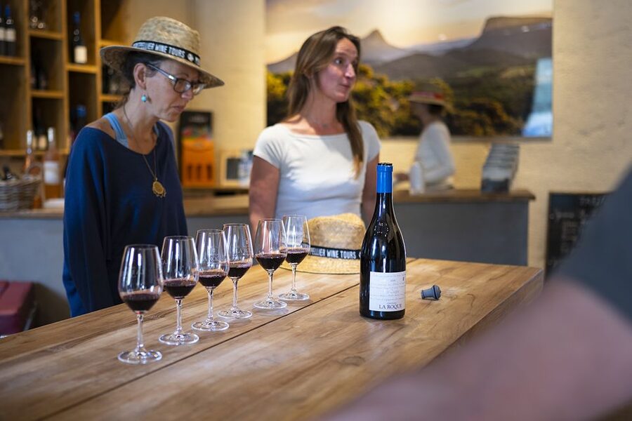 The Châteaux of Grès de Montpellier & Wine Tasting - How the timing works from 14:00 to 17:30