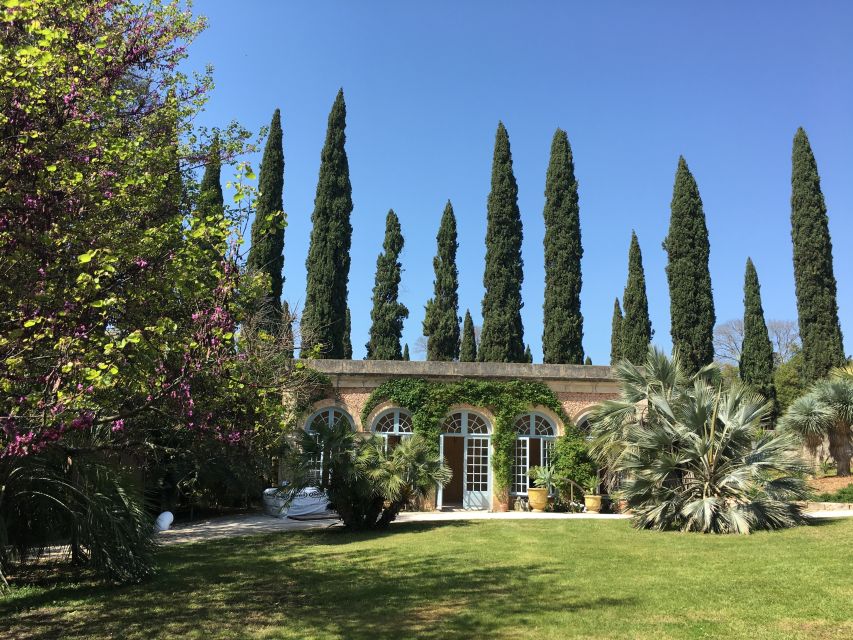 The Châteaux of Grès de Montpellier & Wine Tasting - Château de Flaugergues, wine in a 17th-century setting